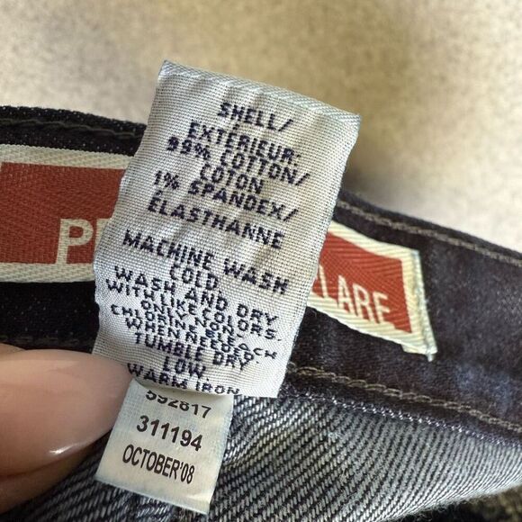 GAP premium flare jeans dark wash women’s 10 regular festival hippie retro - Picture 7 of 8